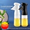 Pneumatic Spray Bottle Black Kitchen Oil Bottle Cooking Oil Spray Dispenser Fitness Barbecue Spray 3