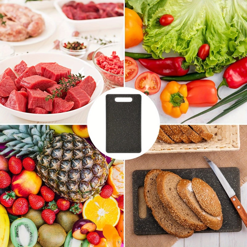 Durable Extra Large Cutting Board NonSlip Comfort Grip Dishwasher Safe Imitation Marble 4