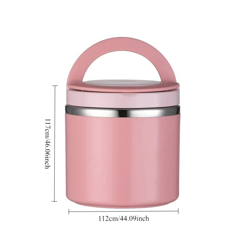 Stainless Steel Food Thermos Thermal Jar For Soup And Gruel Portable Drink Cup 1