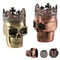 Skull Mode Herb Grinder Pipe – Tobacco Smoking Pipe, Gift Idea for Hookah Lovers