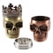 Skull Mode Herb Grinder Pipe – Tobacco Smoking Pipe, Gift Idea for Hookah Lovers