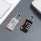 Zinc Alloy Combination Lock, Travel Safe Padlock for Suitcases and More