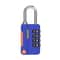 Zinc Alloy Combination Lock, Travel Safe Padlock for Suitcases and More