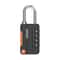 Zinc Alloy Combination Lock, Travel Safe Padlock for Suitcases and More