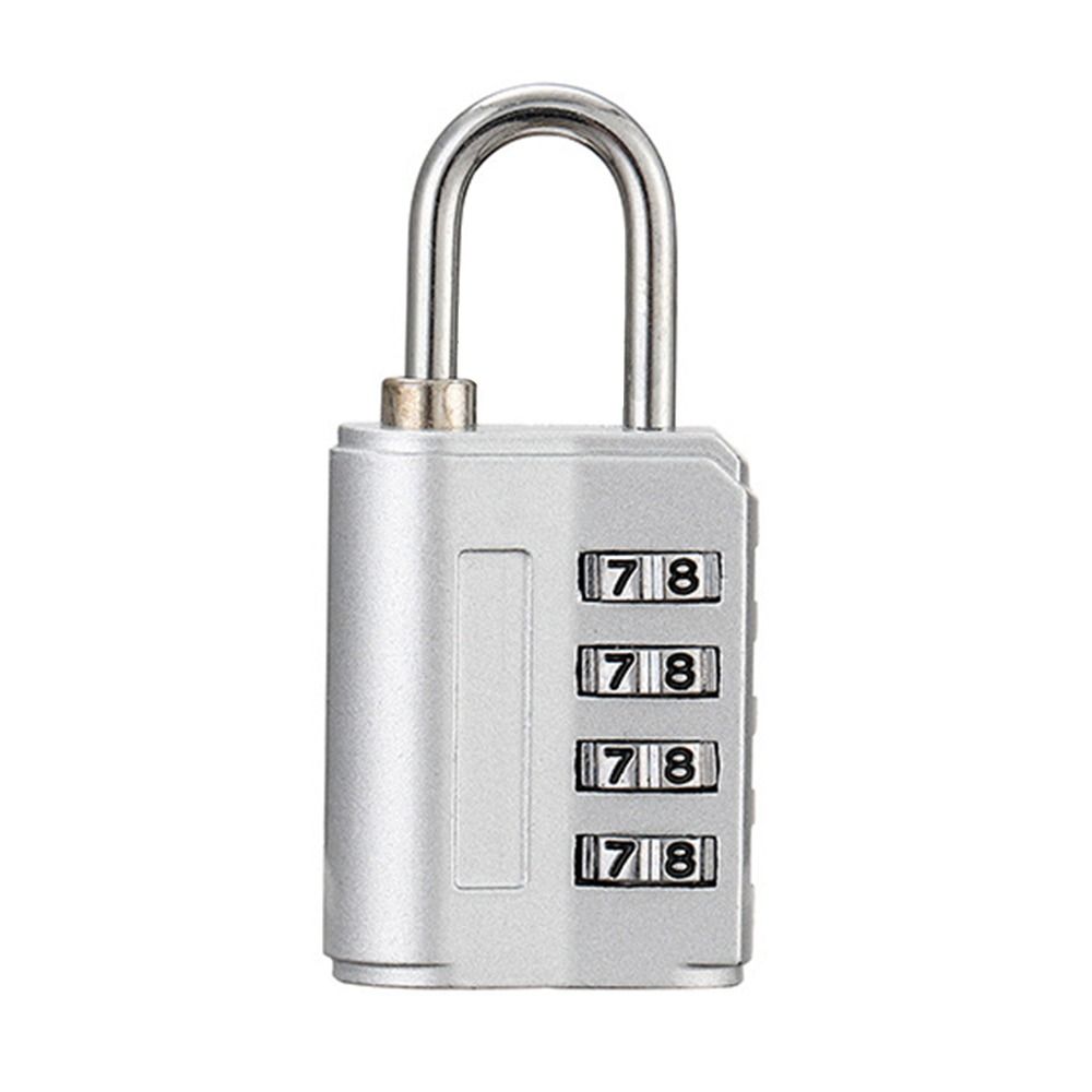 Zinc Alloy Combination Lock, Travel Safe Padlock for Suitcases and More