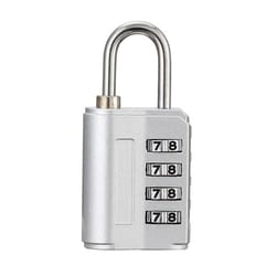 zinc alloy combination lock, travel safe padlock for suitcases and more
