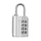 Zinc Alloy Combination Lock, Travel Safe Padlock for Suitcases and More