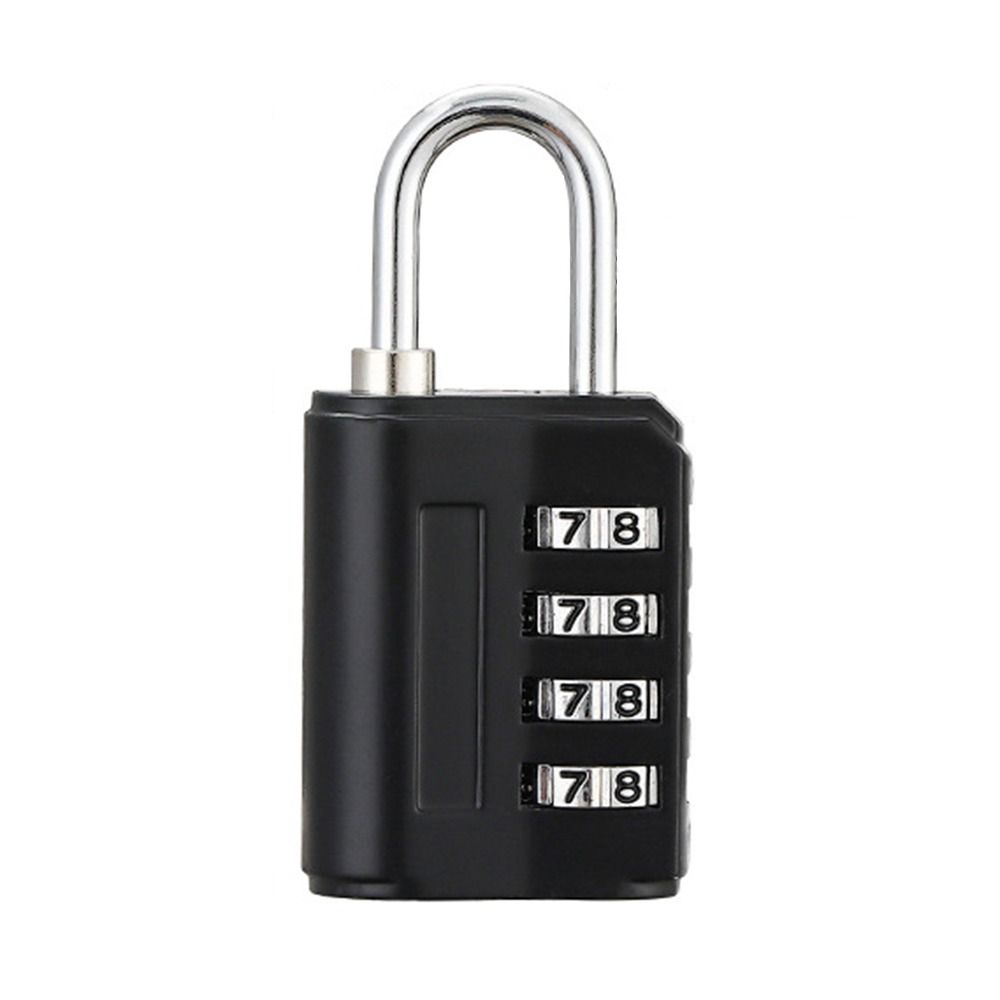 Zinc Alloy Combination Lock, Travel Safe Padlock for Suitcases and More