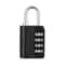 Zinc Alloy Combination Lock, Travel Safe Padlock for Suitcases and More