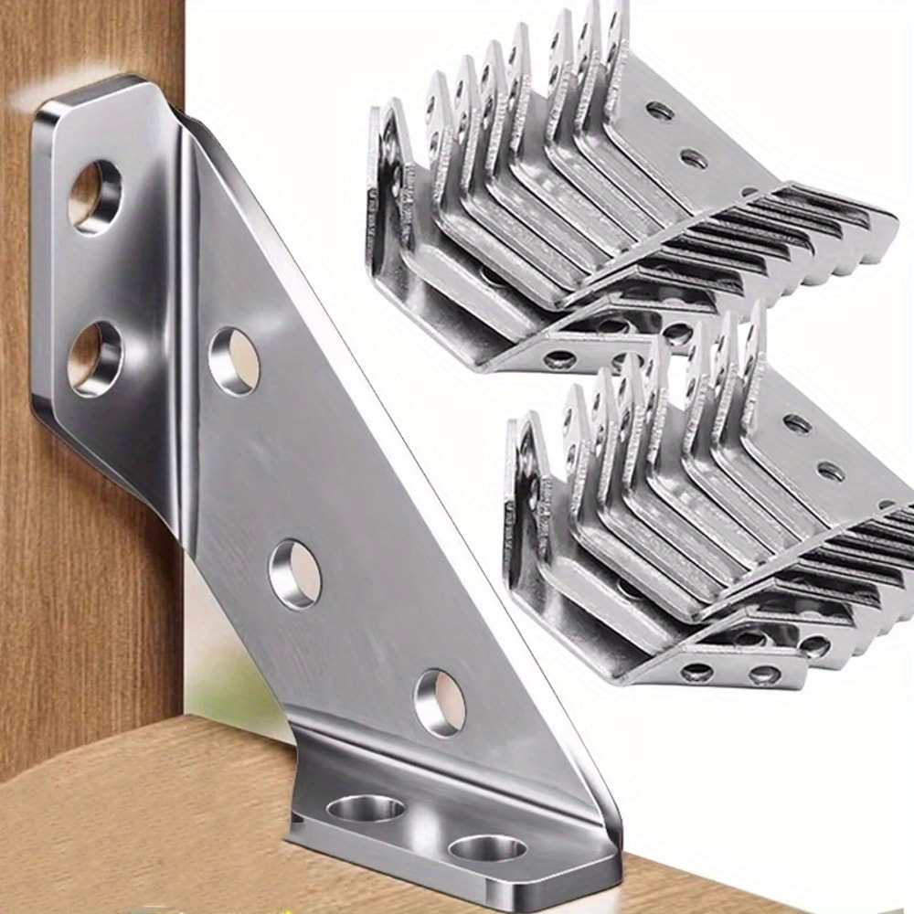 Angle Code Degrees Fixed Bracket for Furniture, Stainless Steel Connectors
