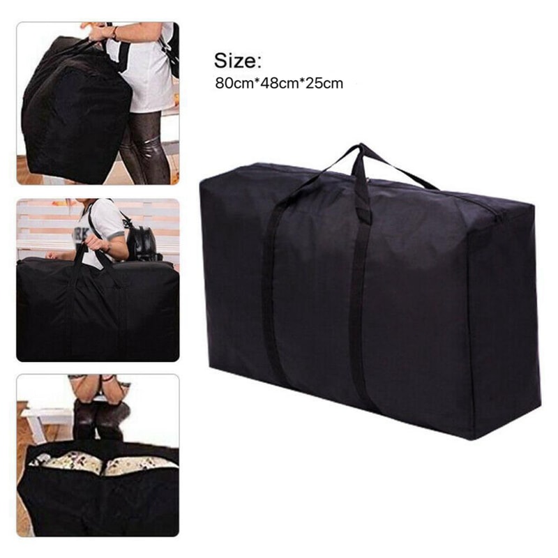 Extra Large Waterproof Laundry Moving Bags, Non-woven Fabric Shopping Bag Storage Tool
