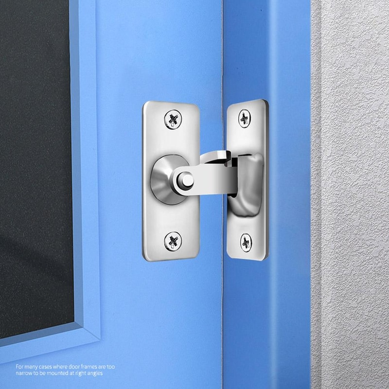 Sliding Barn Door Lock Steel Latch Bolt For Cabinet And Closet Doors 4