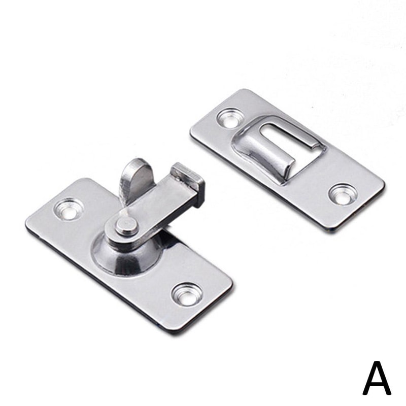 Sliding Barn Door Lock Steel Latch Bolt For Cabinet And Closet Doors 1