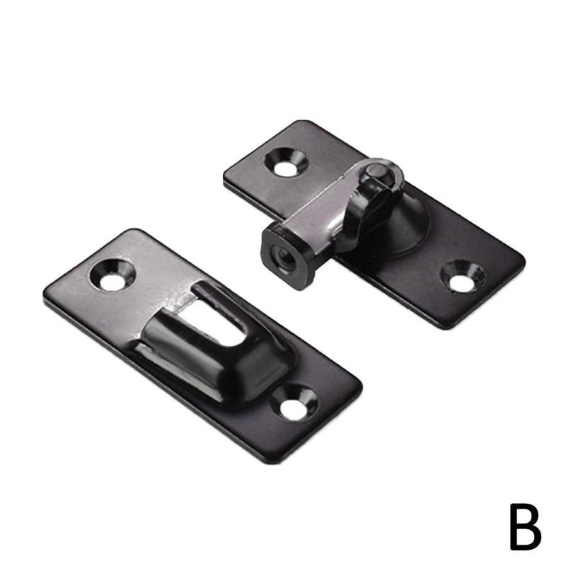 Sliding Barn Door Lock Steel Latch Bolt For Cabinet And Closet Doors 2