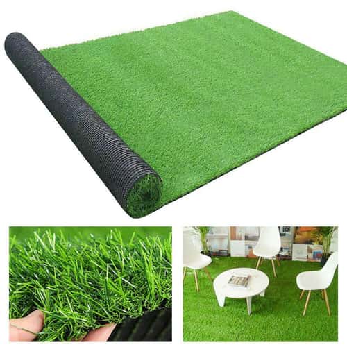 Fake Grass Lawn Carpet, Artificial Plant Turf for Garden Landscaping