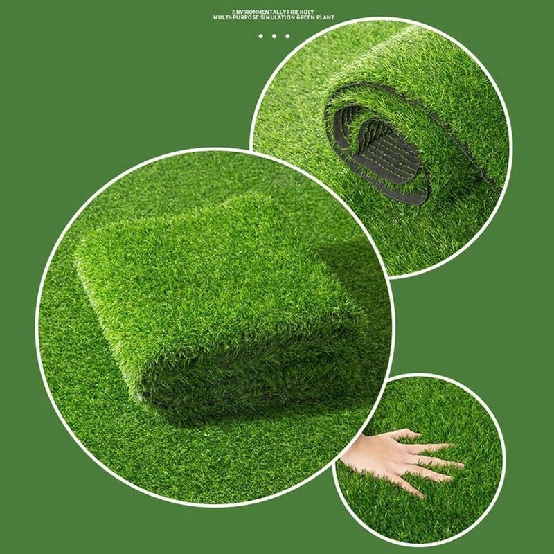 Fake Grass Lawn Carpet Artificial Plant Turf For Garden Landscaping 1