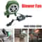 BBQ Fan Electric Blower Mini Blacksmith Forges Blower With Speed Adapter Adjustable Air Speed 0
