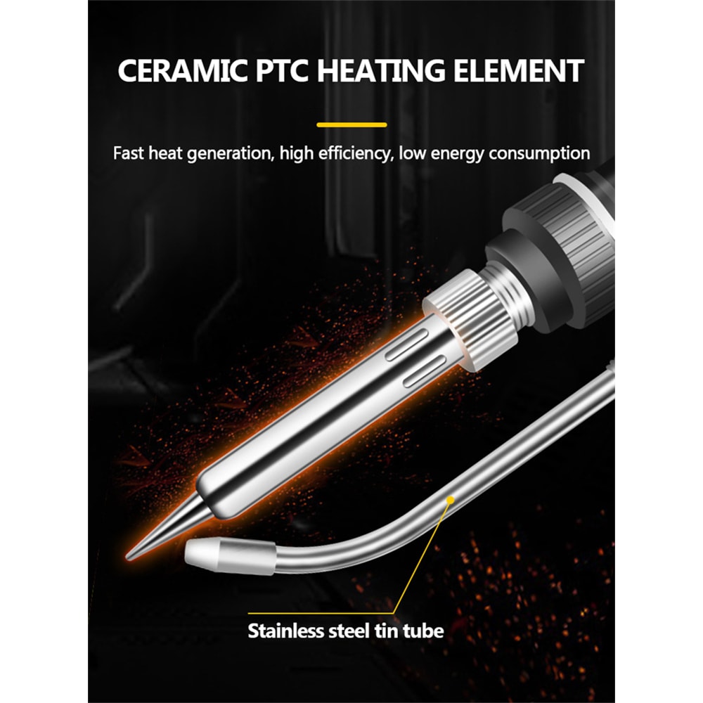 Internally Heated Welding Tools Soldering Iron Gun Set 6