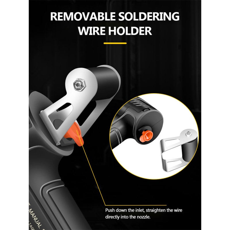 Internally Heated Welding Tools Soldering Iron Gun Set 7