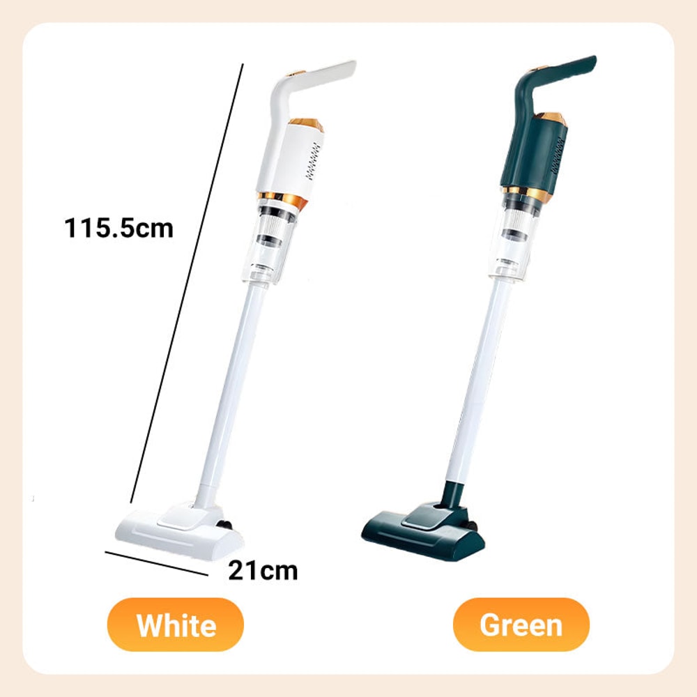 High-Power Rechargeable Cordless Vacuum Cleaner for Household & Car – Dry Wet Dual-Use Portable Sweeper