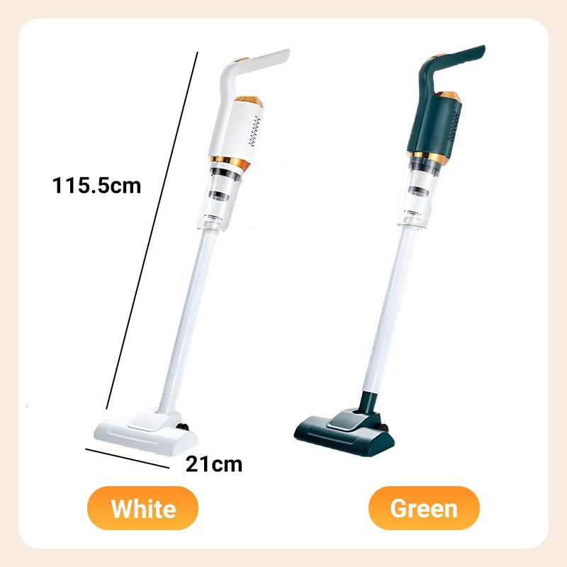 High-Power Rechargeable Cordless Vacuum Cleaner for Household & Car – Dry Wet Dual-Use Portable Sweeper