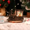 Luminous Christmas Gift Train Crystal Ball Box Ornament For Christmas Eve 5
