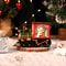 Luminous Christmas Gift Train Crystal Ball Box Ornament For Christmas Eve 7