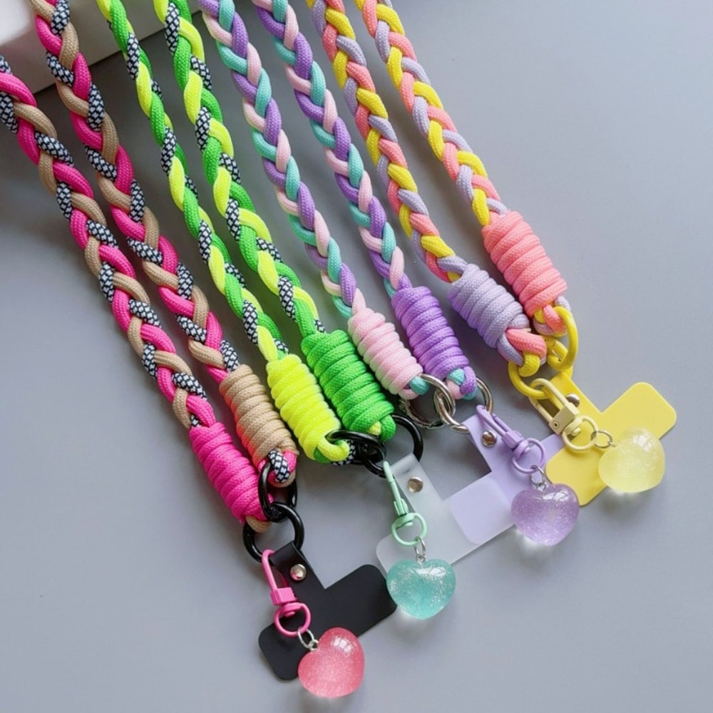 Long Phone Lanyard Shoulder Strap, Creative Crossbody Rope, Universal Cartoon Decorative Pendant
