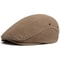 Elastic Head Circum Newsboy Cap Cotton Cloth Flat Beret For Men And Women 5