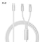 Charging Cable Dual Type C Cable For Fast Charging And Data Sync PD USB Splitter 2