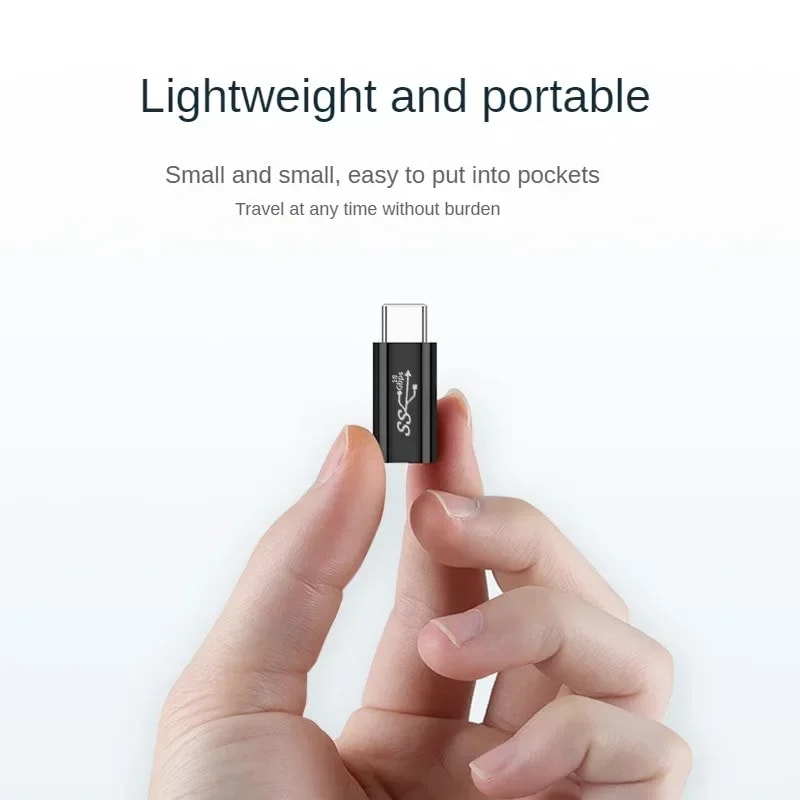 USB C Type Elbow Adapter Converter Data Sync And Charge Extension USB C Male To Female Connector 6