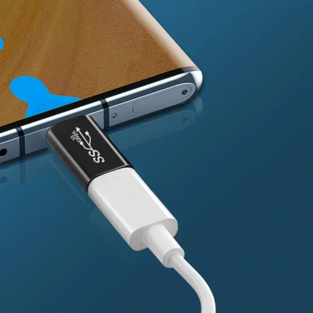 USB C Type Elbow Adapter Converter Data Sync And Charge Extension USB C Male To Female Connector 8