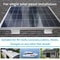 PV Panel Roof Solar Mounting Kit Aluminum Brackets For Car Boat RV Yacht Installation 5