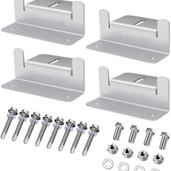 pv panel roof solar mounting kit, aluminum brackets for car, boat, rv, yacht installation