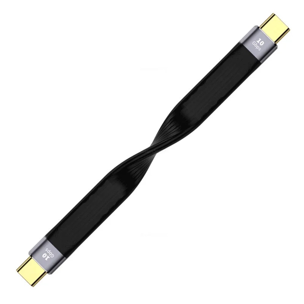 USB Ultra Short USB to Type C Cable, Quick Charge, Sync Data Cord for laptop
