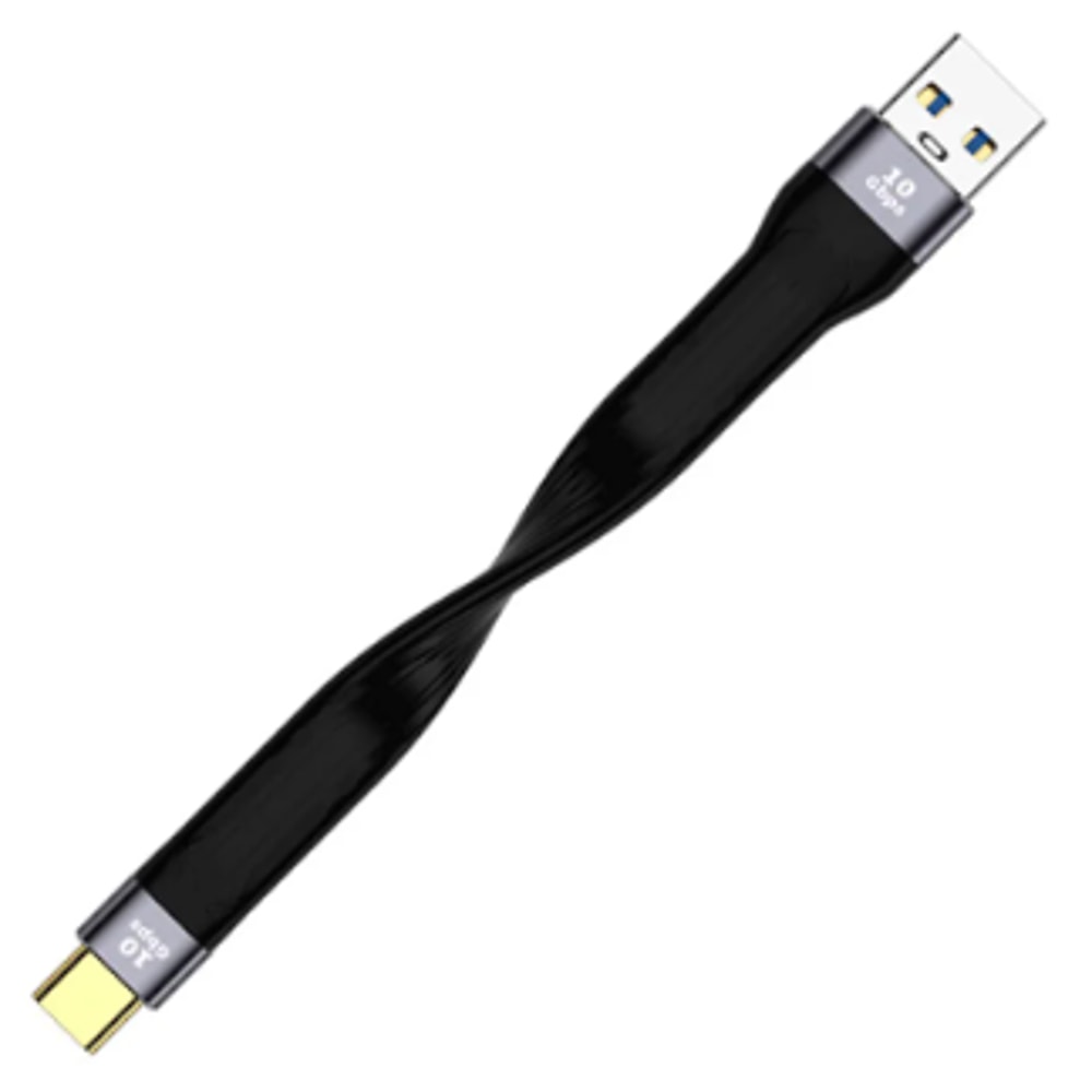 USB Ultra Short USB to Type C Cable, Quick Charge, Sync Data Cord for laptop