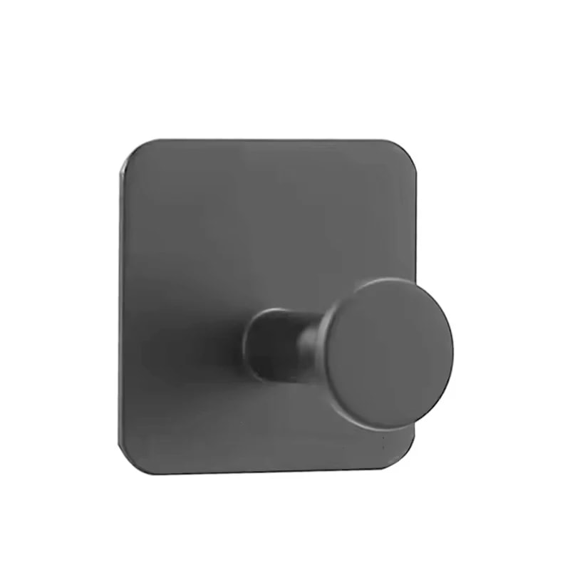 Wall Mount Towel Hooks Extra Sticky Stainless Steel Coat Rack Rustproof Holder For Kitchen Bathroom 2