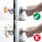 Silicone Door Stops Doorknob Bumper Crash Pads Wall Protection Handle Buffer Furniture Protector 2
