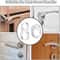 Silicone Door Stops Doorknob Bumper Crash Pads Wall Protection Handle Buffer Furniture Protector 4