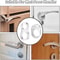Silicone Door Stops Doorknob Bumper Crash Pads Wall Protection Handle Buffer Furniture Protector 4