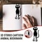 Kawaii Black Cat Bookmarks Plastic Animal Bookmark For Creative Stationery Gifts 4