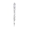 Simulation Ice Pendants Xmas Tree Hanging Ornaments Crystal Snowflake Winter Theme Decor