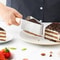 Cake Knife, Stainless Steel Cake Slicer, Cake Clip, Pastry Dessert Slicer, Kitchen Baking Tool for Weddings and Birthday