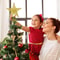 Star Tree Topper For Christmas With 20 LED Lights BatteryPowered Glitter Metal Decoration For Holid 6