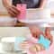 Cake Icing Smoother Tool Set 3pcs Scrapers For Cake Decorating Plastic Multifunctional Dough Scrape 8
