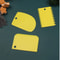 Cake Icing Smoother Tool Set 3pcs Scrapers For Cake Decorating Plastic Multifunctional Dough Scrape 3