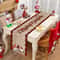 Christmas Table Runner Wood Grain Decorations Gnome Christmas Table Cover 0