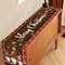 Christmas Table Runner Wood Grain Decorations Gnome Christmas Table Cover 5