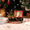 Merry Christmas Crystal Ball LED Lights Santa Claus Train Xmas Decoration For Home And Party Gift 4