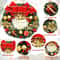 Exquisite Handmade Christmas Wreath HighQuality Door Hanging Simulation Home Decor For Window 1